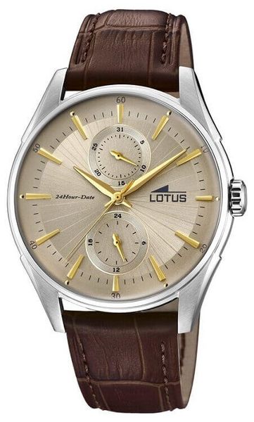 Pánske hodinky LOTUS L18523/2 Retro + darček