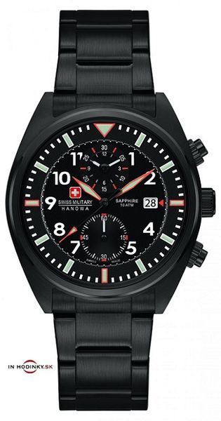 Pánske hodinky Swiss Military Hanowa 5227.13.007 Airborne + Meteostanica SWS 65