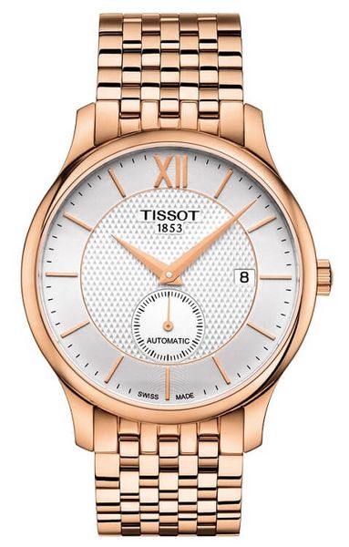 Pánske hodinky TISSOT T063.428.33.038.00 Tradition Automatic Small Second + darček
