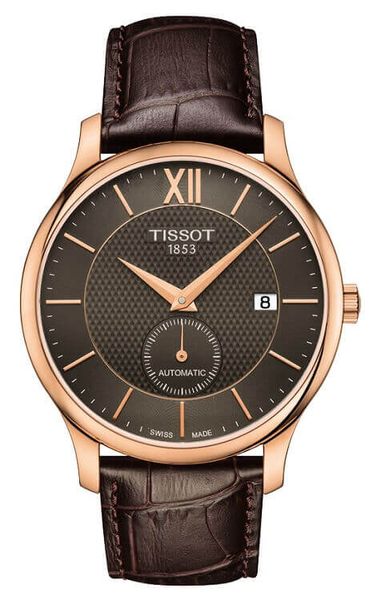 Pánske hodinky TISSOT T063.428.36.068.00 Tradition Automatic Small Second + darček