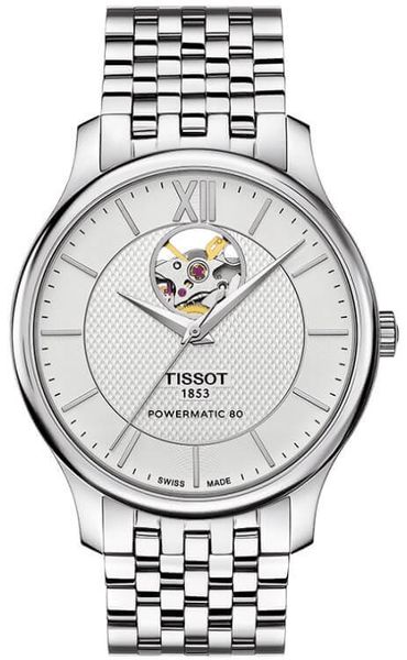 Pánske hodinky TISSOT T063.907.11.038.00 Tradition Automatic Open Heart