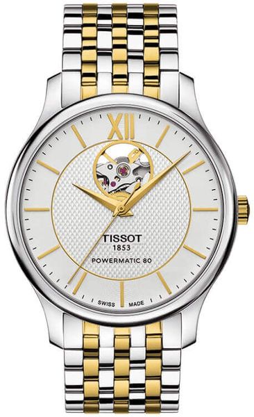 Pánske hodinky TISSOT T063.907.22.038.00 Tradition Automatic Open Heart