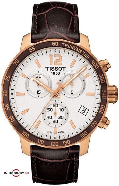 Pánske hodinky TISSOT T095.417.36.037.00 Quickster + darček na výber