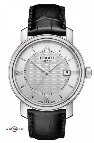 Pánske hodinky TISSOT T097.410.16.038.00 Bridgeport Quartz Gent + darček na výber