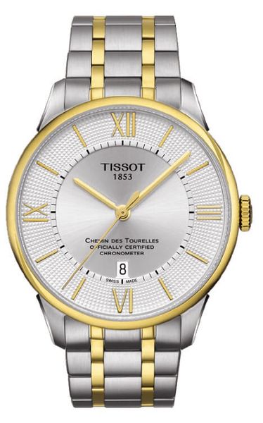 Pánske hodinky TISSOT T099.408.22.038.00 Chemin Des Tourelles Automatic Gent Cosc + darček
