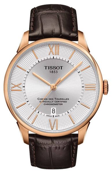 Pánske hodinky TISSOT T099.408.36.038.00 Chemin Des Tourelles Automatic Gent Cosc + darček