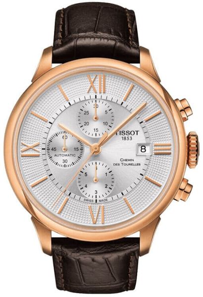 Pánske hodinky TISSOT T099.427.36.038.00 Chemin Des Tourelles Automatic Chronograph + darček na výber