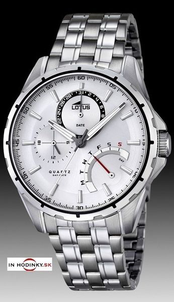 Pánske športovo-elegantné hodinky LOTUS L18203/1 + Darček na výber