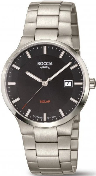 Solárne hodinky Boccia 3652-03 Titanium