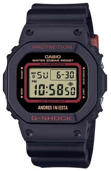 Športové hodinky Casio DW-5600AI-1ER G-Shock Andrés Iniesta Limited Edition