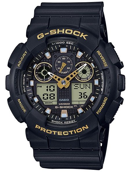Športové hodinky CASIO GA 100GBX-1A9 G-Shock