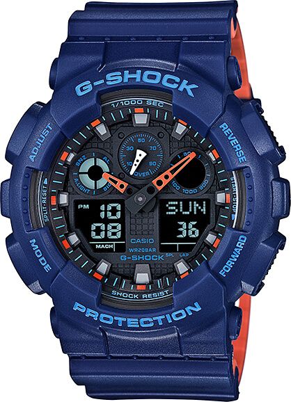 Športové hodinky CASIO GA 100L-2A G-Shock