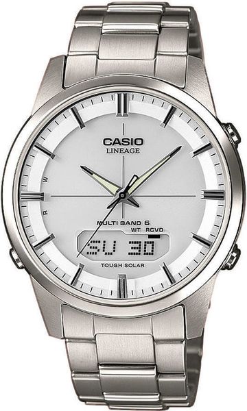 Titanové hodinky Casio LCW M170TD-7A / LCW-M170TD-7AER Tough Solar Wave ceptor