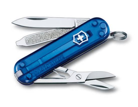 Victorinox 0.6223.T2 pocket knife CLASSIC SD, blue translucent