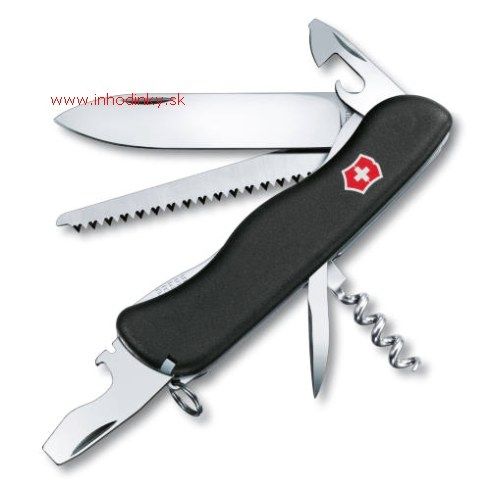 VICTORINOX 0.8363.3 lockblade knife FORESTER, black nylon