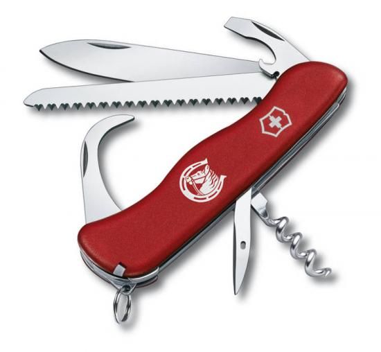 VICTORINOX 0.8883 lockblade knife EQUESTRIAN, red