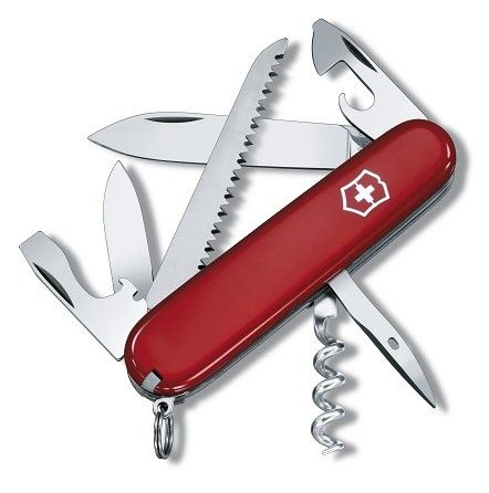 VICTORINOX 1.3613 Swiss Army knife CAMPER, red