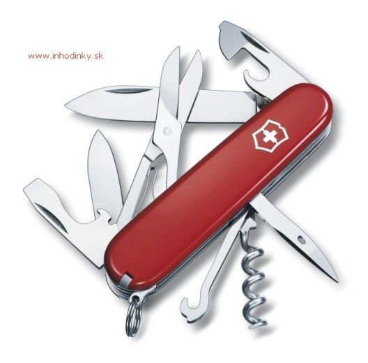 VICTORINOX 1.3703 Swiss Army knife CLIMBER, red