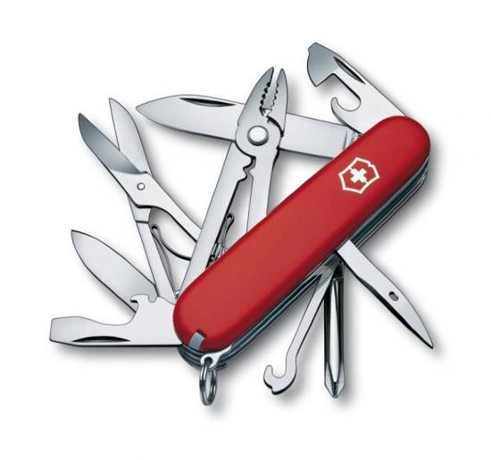 VICTORINOX 1.4723 Swiss Army knife DELUXE TINKER, red