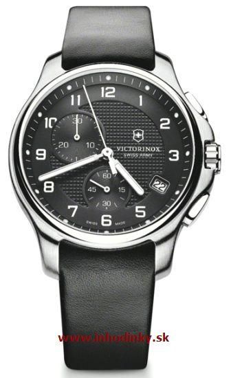 Pánske hodinky VICTORINOX 241552 Officier`s Chronograf + darček na výber