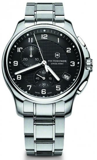 Pánske hodinky VICTORINOX Swiss Army 241592 Officer's Chronograf + darček na výber